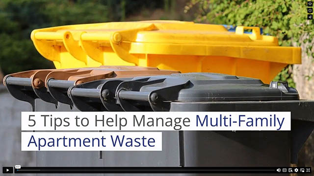 5 Tips to Help Manage Multi-Family Apartment Waste