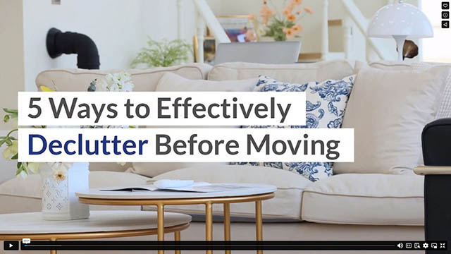 5 Ways to Effectively Declutter Before Moving