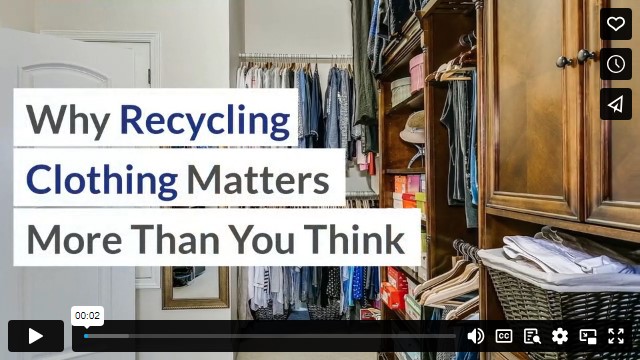 Why Recycling Clothing Matters More Than You Think