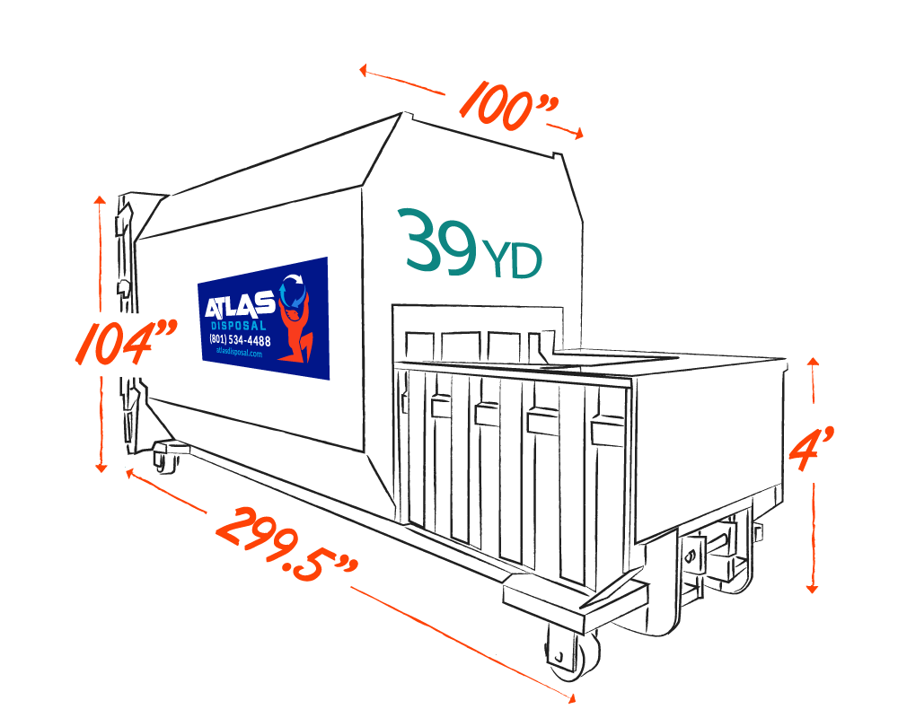 30 Yard Trash Compactor Atlas Disposal