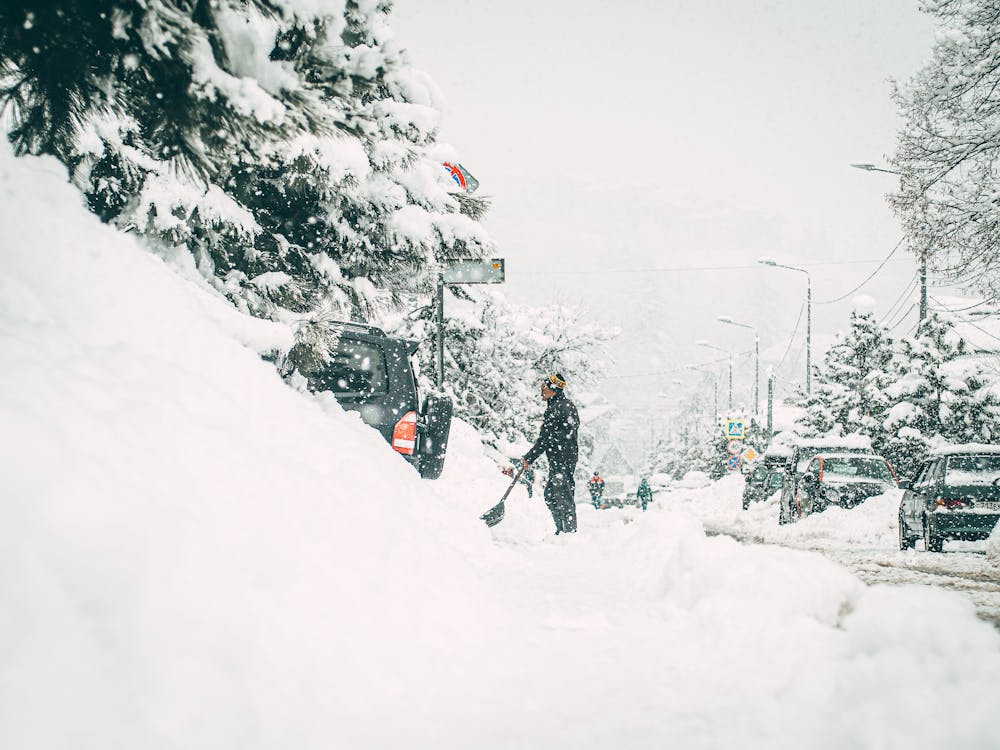 Waste and recycling access points being cleared for Atlas Disposal trucks to dispose and recycle. 